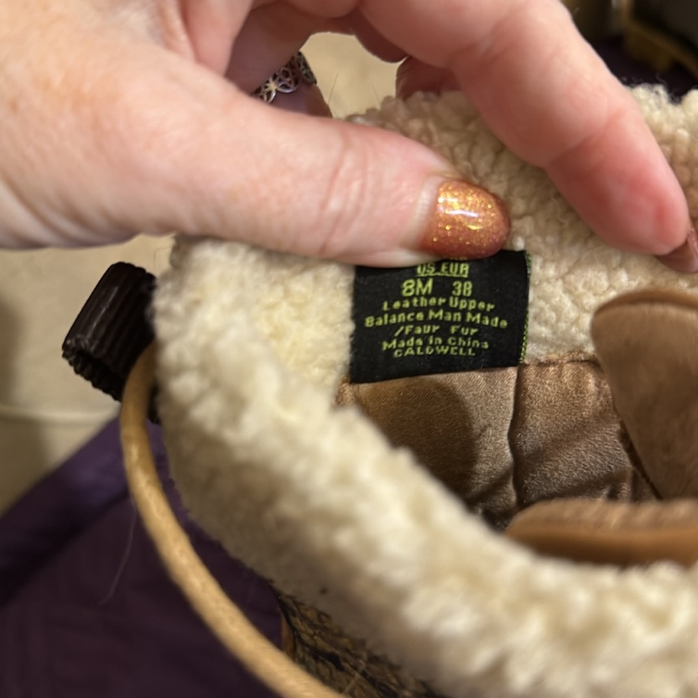Sam Edelman Black and Tan Winter Rain Boots - Picture 7 of 7